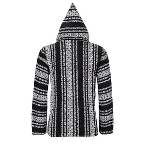 Drug Rug Black Baja Hoodie | Mens & Womens | MADEINMEXI.CO