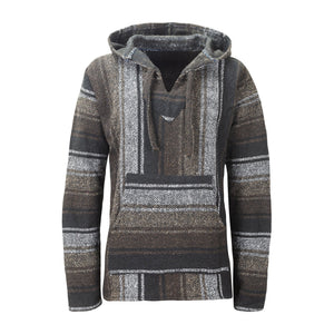 Mexican Baja Hoodies Drug Rug Brown | MADEINMEXI.CO