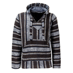 Brown Baja Hoodie Drug Rug - MadeInMexi.co