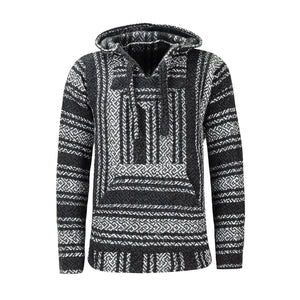 Drug Rug Charcoal Grey Baja Hoodie MADEINMEXI.CO