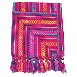 Rebozo Pashmina Pink - MADEINMEXI.CO