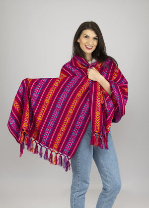 Rebozo Pashmina Pink - MADEINMEXI.CO