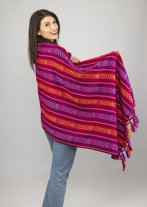 Rebozo Pashmina Pink - MADEINMEXI.CO