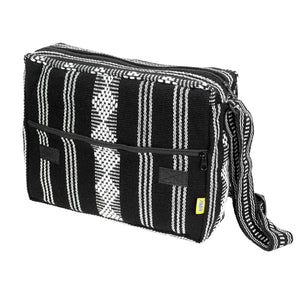 Pinzon Portafolio Messenger Bag - Black - MADEINMEXI.CO
