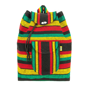 Pinzon Escolar Rasta Canvas Backpack | MADEINMEXI.CO