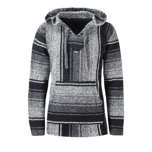 Mexican Baja Hoodies Drug Rug Grey | MADEINMEXI.CO