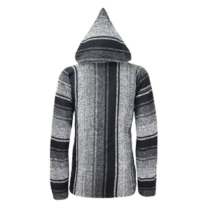 Mexican Baja Hoodies Drug Rug Grey | MADEINMEXI.CO