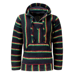 Baja Hoodie Rasta Drug Rug | Mens & Womens | MADEINMEXI.CO