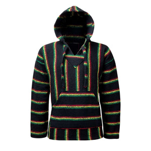 Baja Hoodie Rasta Drug Rug | Mens & Womens | MADEINMEXI.CO