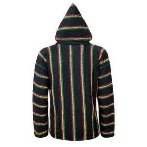 Baja Hoodie Rasta Drug Rug | Mens & Womens | MADEINMEXI.CO