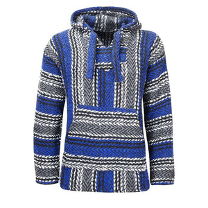 Blue Baja Hoodie Drug Rug | Mens & Womens | MADEINMEXI.CO